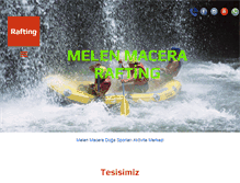 Tablet Screenshot of melenmacerarafting.com